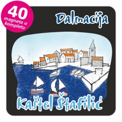 Magneti gradić EKO C 03 B Kaštel Štafilić komplet 40 ili 20 kom