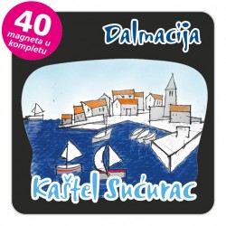 Magneti gradić EKO C 03 B Kaštel Sućurac Kuk komplet 40 ili 20 kom