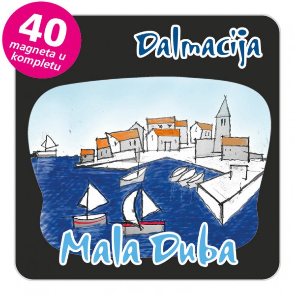Magneti gradić EKO C 03 B Mala Duba komplet 40 ili 20 kom