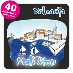 Magneti gradić EKO C 03 B Mali Ston komplet 40 ili 20 kom