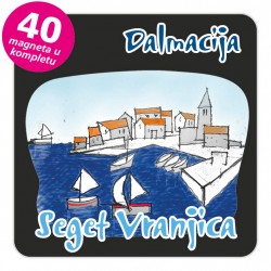 Magneti gradić EKO C 03 B Seget Vranjica komplet 40 ili 20 kom