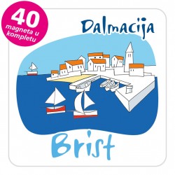 Magneti gradić EKO C 04 W Brist komplet 40 ili 20 kom