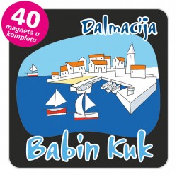 Magneti gradić EKO C 04 B Babin Kuk komplet 40 ili 20 kom