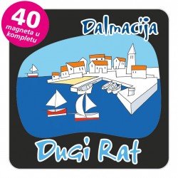 Magneti gradić EKO C 04 B Dugi Rat komplet 40 ili 20 kom