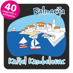 Magneti gradić EKO C 04 B Kaštel Kambelovac komplet 40 ili 20 kom