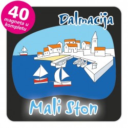 Magneti gradić EKO C 04 B Mali Ston komplet 40 ili 20 kom