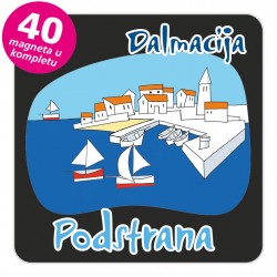 Magneti gradić EKO C 04 B Podstrana komplet 40 ili 20 kom