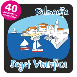 Magneti gradić EKO C 04 B Seget Vranjica komplet 40 ili 20 kom