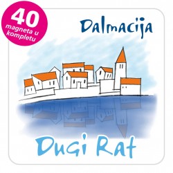 Magneti gradić EKO C 05 W Dugi Rat komplet 40 ili 20 kom