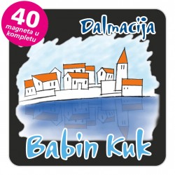 Magneti gradić EKO C 05 B Babin Kuk komplet 40 ili 20 kom