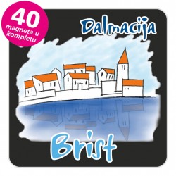 Magneti gradić EKO C 05 B Brist komplet 40 ili 20 kom