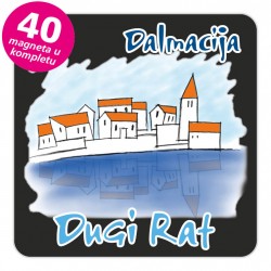 Magneti gradić EKO C 05 B Dugi Rat komplet 40 ili 20 kom