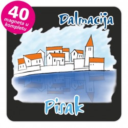 Magneti gradić EKO C 05 B Pisak komplet 40 ili 20 kom