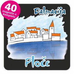 Magneti gradić EKO C 05 B Ploče komplet 40 ili 20 kom