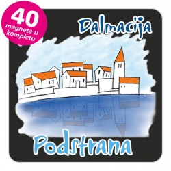 Magneti gradić EKO C 05 B Podstrana komplet 40 ili 20 kom