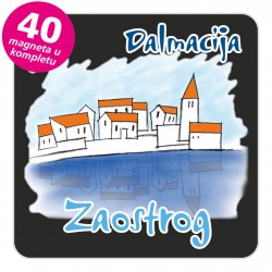 Magneti gradić EKO C 05 B Zaostrog komplet 40 ili 20 kom