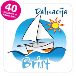 Magneti jedrilica EKO C 06 W Brist komplet 40 ili 20 kom