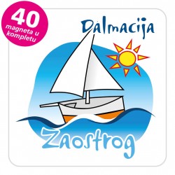 Magneti jedrilica EKO C 06 W Zaostrog komplet 40 ili 20 kom