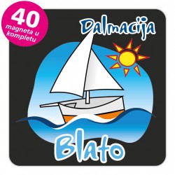 Magneti jedrilica EKO C 06 B Blato komplet 40 ili 20 kom