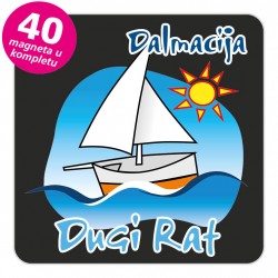 Magneti jedrilica EKO C 06 B Dugi Rat komplet 40 ili 20 kom