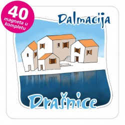 Magneti gradić EKO C 07 W Drašnice komplet 40 ili 20 kom