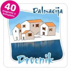 Magneti gradić EKO C 07 W Drvenik komplet 40 ili 20 kom