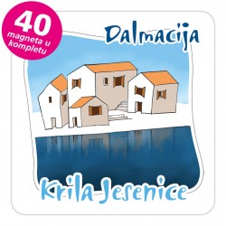 Magneti gradić EKO C 07 W Jesenice komplet 40 ili 20 kom