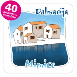 Magneti gradić EKO C 07 W Mimice komplet 40 ili 20 kom