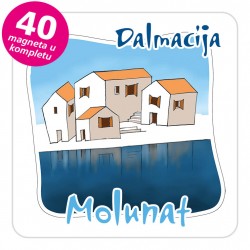 Magneti gradić EKO C 07 W Molunat komplet 40 ili 20 kom