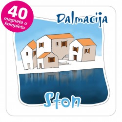 Magneti gradić EKO C 07 W Ston komplet 40 ili 20 kom